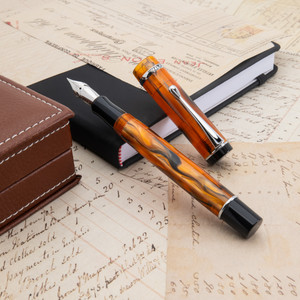 Conklin Duragraph Fountain Pen Amber w/ JoWo Nib Conklin Duragraph Fountain Pen Amber w/ JoWo Nib