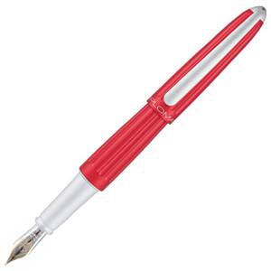 Diplomat Aero Red 14K Fountain Pen Fine Nib Diplomat Aero Red 14K Fountain Pen Fine Nib