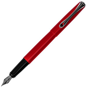 Diplomat Esteem Red Fountain Pen, Broad Nib Diplomat Esteem Red Fountain Pen, Broad Nib