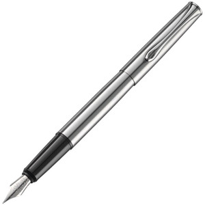 Diplomat Esteem Matte Chrome Trim Fountain Pen, Medium Nib Diplomat Esteem Matte Chrome Trim Fountain Pen, Medium Nib