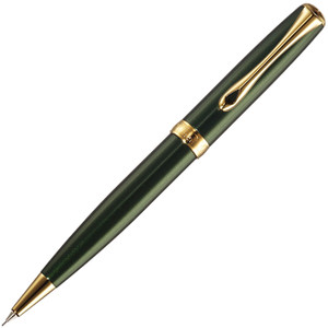 Diplomat Excellence A2 Evergreen with Gold Trim 0.7mm Mechanical Pencil Diplomat Excellence A2 Evergreen with Gold Trim 0.7mm Mechanical Pencil