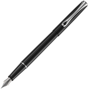Diplomat Traveller Black Laquer Fountain Pen, Fine Nib Diplomat Traveller Black Laquer Fountain Pen, Fine Nib
