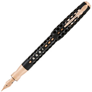 Pineider Honeycomb Black Prince - Fine 14k Gold Nib Pineider Honeycomb Black Prince - Fine 14k Gold Nib