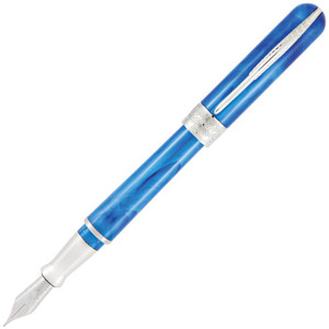 Pineider Avatar UR Fountain Pen Neptune Blue - Medium Steel Nib