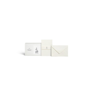 Pineider Milano Box of 12 cards and 12 envelopes - form. 9 /Confezione 12 cart. + 12 buste - Form. 9 Pineider Milano Box of 12 cards and 12 envelopes - form. 9 /Confezione 12 cart. + 12 buste - Form. 9