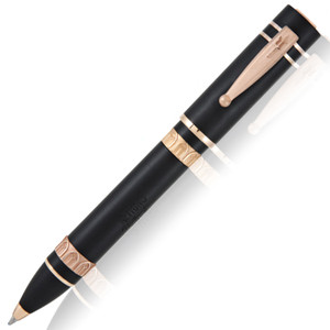  Paper Mate Fountain Pen Brushed Gold Plated Fountain Pen  Medium Nib : Office Products