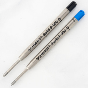 Schmidt® P900 Ballpoint Pen Refill, Broad Point, 6 pk Blue Schmidt® P900 Ballpoint Pen Refill, Broad Point, 6 pk Blue