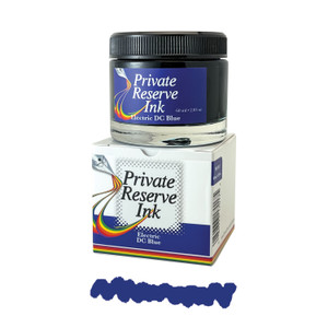 Private Reserve Ink, 60 ml ink bottle; Electric DC Blue Private Reserve Ink, 60 ml ink bottle; Electric DC Blue