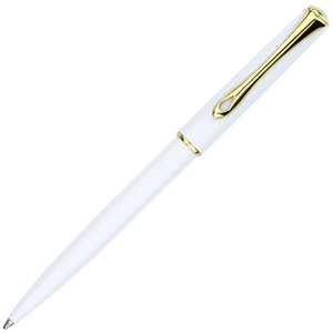 Diplomat Traveller Snowwhite Gold Ballpoint Pen Diplomat Traveller Snowwhite Gold Ballpoint Pen