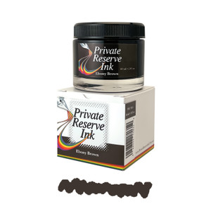 Private Reserve Ink™ 60 ml ink bottle; Ebony Brown Private Reserve Ink™ 60 ml ink bottle; Ebony Brown