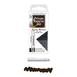 Private Reserve Ink™ 12pcs Clear Box, Ebony Brown Private Reserve Ink™ 12pcs Clear Box, Ebony Brown