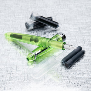 Monteverde USA® Monza ID (eyedropper)Fountain Pen Green Flex Nib (cartridge/converter/eyedropper filling system) Monteverde USA® Monza ID (eyedropper)Fountain Pen Green Flex Nib (cartridge/converter/eyedropper filling system)
