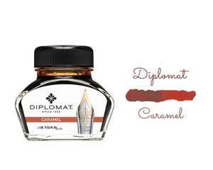Diplomat Ink Caramel Brown 30ml Bottle