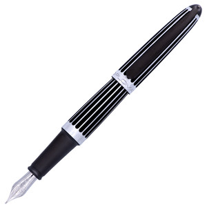 Diplomat Aero Stripes Black fountain pen Diplomat Aero Stripes Black fountain pen