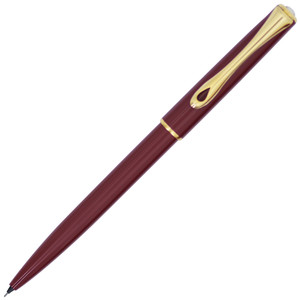 Diplomat Traveller Dark Red Gold 0.5 mm Mechanical Pencil Diplomat Traveller Dark Red Gold 0.5 mm Mechanical Pencil
