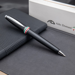 Monteverde USA® Aldo Domani Italia Ballpoint Pen Matte Black Monteverde USA® Aldo Domani Italia Ballpoint Pen Matte Black