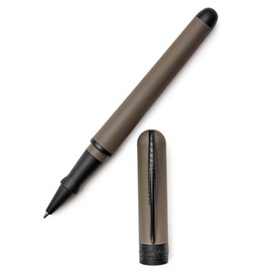Pineider Avatar UR Matte Black Trim Rollerball Pen Stone Pineider Avatar UR Matte Black Trim Rollerball Pen Stone