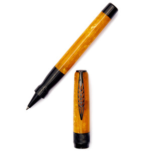 Pineider La Grande Belleza Rocco Rollerball Pen Yellow