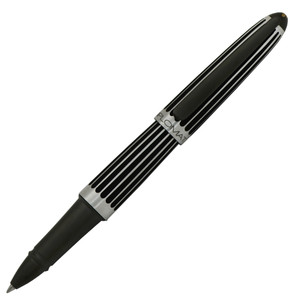 Diplomat Aero Stripes Black Rollerball Pen Diplomat Aero Stripes Black Rollerball Pen