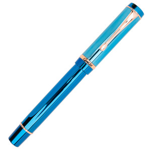 Conklin Duragraph Metal PVD Blue Fountain Pen Conklin Duragraph Metal PVD Blue Fountain Pen