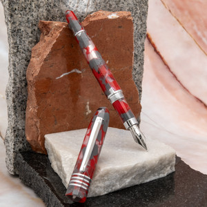 Monteverde USA® Mountains of The World Ruby Fountain Pen Omniflex Nib Monteverde USA® Mountains of The World Ruby Fountain Pen Omniflex Nib