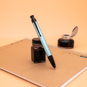 Monteverde USA® Engage One-Touch Inkball Anodized Winter Turquoise Monteverde USA® Engage One-Touch Inkball Anodized Winter Turquoise