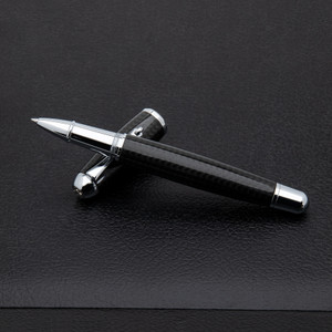 Monteverde USA® Super Mega Carbon Fiber Chrome Rollerball Pen Monteverde USA® Super Mega Carbon Fiber Chrome Rollerball Pen