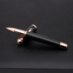 Monteverde USA® Super Mega Carbon Fiber Rosegold Rollerball Pen Monteverde USA® Super Mega Carbon Fiber Rosegold Rollerball Pen