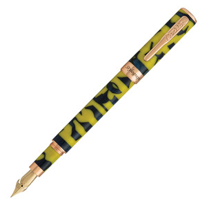 Conklin Stylograph Mosaic Yellow/Blue Fountain Pen Conklin Stylograph Mosaic Yellow/Blue Fountain Pen