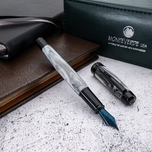 Monteverde USA® Prima™ Fountain Pen, Grey Swirl Monteverde USA® Prima™ Fountain Pen, Grey Swirl