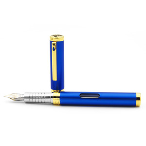 Diplomat Nexus Fountain Pen Blue/Gold 14K Nib Diplomat Nexus Fountain Pen Blue/Gold 14K Nib