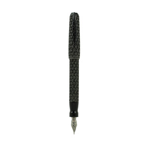 Pineider Psycho Black/Black Fountain pen 14k Gold Nib Pineider Psycho Black/Black Fountain pen 14k Gold Nib