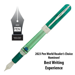 Pineider Avatar UR Twin Tank Touchdown Forest Fountain Pen Pineider Avatar UR Twin Tank Touchdown Forest Fountain Pen