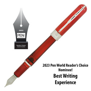 Pineider Avatar UR Twin Tank Touchdown Devil Red Fountain Pen Pineider Avatar UR Twin Tank Touchdown Devil Red Fountain Pen