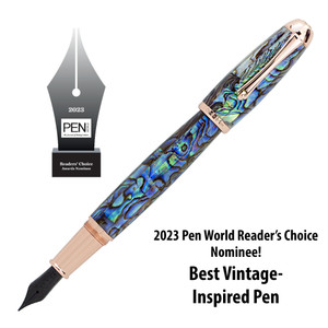 Monteverde USA® Super Mega Abalone L.E. 999 Rosegold Fountain Pen Monteverde USA® Super Mega Abalone L.E. 999 Rosegold Fountain Pen