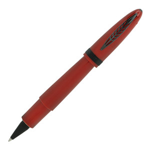 Pineider Modern Time(Tempi Moderni) Rollerball Pen Italy RACING Red - BLACK TRIM Pineider Modern Time(Tempi Moderni) Rollerball Pen Italy RACING Red - BLACK TRIM