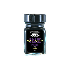 Monteverde USA® Color Changing 30ML Ink Bottle Purple to Yellow Monteverde USA® Color Changing 30ML Ink Bottle Purple to Yellow