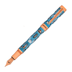 Conklin Endura Deco Crest Fountain Pen Demo/Blue/Rosegold Conklin Endura Deco Crest Fountain Pen Demo/Blue/Rosegold