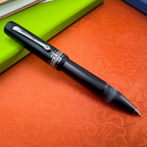 Nettuno N-E 2.0 Rollerball Pen Pelagos Matte (Matte Black) Ruthenium Trim