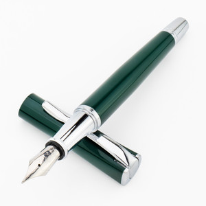 Monteverde USA® Impressa™, Fountain Pen, Rolex Green with Gun Metal Trim w/ JoWo Nib Monteverde USA® Impressa™, Fountain Pen, Rolex Green with Gun Metal Trim w/ JoWo Nib