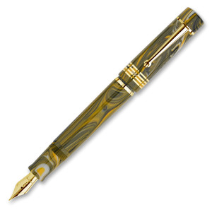 DELTA Neo Gallery-Marigold Fountain Pen, Numbered fountain pen, special resin, cartridge/converter, Gold Trim DELTA Neo Gallery-Marigold Fountain Pen, Numbered fountain pen, special resin, cartridge/converter, Gold Trim