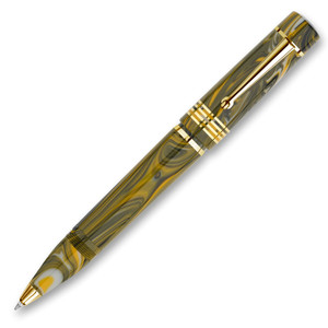 DELTA Neo Gallery-Marigold Rollerball Pen, Numbered, special resin, Gold Trim DELTA Neo Gallery-Marigold Rollerball Pen, Numbered, special resin, Gold Trim