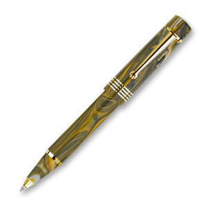 DELTA Neo Gallery-Marigold Ballpoint Pen, Numbered, special resin, Gold Trim DELTA Neo Gallery-Marigold Ballpoint Pen, Numbered, special resin, Gold Trim