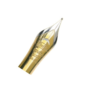 へトロジェニティ ネスト MV/CK #6 14K Gold Nib (JW); Omniflex