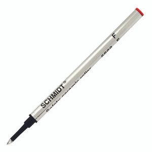 Schmidt® 5888 Safety Ceramic Rollerball Refill Fine Point 0.6mm, Metal Tube,2pk, Red Schmidt® 5888 Safety Ceramic Rollerball Refill Fine Point 0.6mm, Metal Tube,2pk, Red