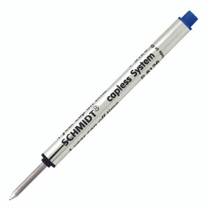 Schmidt® P8126 Short Capless Rollerball Refill Fine Point 0.6mm, 2pk, Blue Schmidt® P8126 Short Capless Rollerball Refill Fine Point 0.6mm, 2pk, Blue