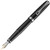 Diplomat Excellence A2 Black Lacquer with Chrome Trim 14k Fountain Pen, Fine Nib Diplomat Excellence A2 Black Lacquer with Chrome Trim 14k Fountain Pen, Fine Nib