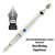 Pineider Avatar UR Twin Tank Touchdown Clear Fountain Pen Pineider Avatar UR Twin Tank Touchdown Clear Fountain Pen