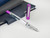Monteverde USA® MP1 Lock-It Piston Technology Fountain Pen Purple Frost