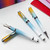 Monteverde Innova Ombre Fusion Bliss (Gold/Blue/White) Ballpoint Pen